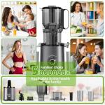 Budsom Slow Masticating Juicer for Whole Fruits