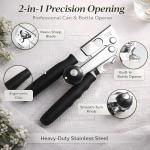 Heavy Duty Manual Can Opener with Magnetic Lid Lifter