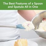 Tovolo Silicone Spoonula with Stainless Steel Handle