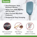Tovolo Silicone Spoonula with Stainless Steel Handle