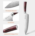 KEEMAKE 8-Inch High Carbon Chef Knife