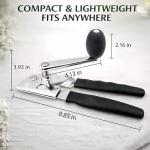 Heavy Duty Manual Can Opener with Magnetic Lid Lifter