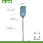 Tovolo Silicone Spoonula with Stainless Steel Handle