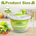5L Salad Spinner for Fruits and Vegetables