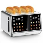 Smart 4-Slice Touchscreen Digital Toaster by Keenstone
