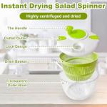 5L Salad Spinner for Fruits and Vegetables