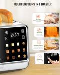 Smart 4-Slice Touchscreen Digital Toaster by Keenstone