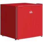 HOMCOM 1.1 Cu.Ft Mini Countertop Freezer, Red
