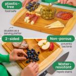 Greener Chef 15 Inch Bamboo Cutting Board
