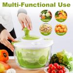 5L Salad Spinner for Fruits and Vegetables