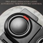 Mini Waffle Maker with 8 Removable Plates