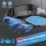2-in-1 Robot Vacuum and Mop with App Control