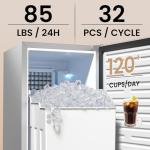 Coolski 15” Under Counter Ice Maker Machine