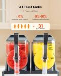 VEVOR 4L Slushie Machine for Home Drinks
