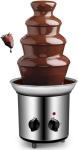 4-Tier Electric Chocolate Fondue Fountain Machine
