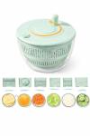 7-Piece Salad Spinner and Prep Set