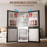 Upstreman 4.0 Cu.Ft Mini Fridge with Freezer