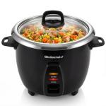Elite Gourmet Electric Rice Cooker, 10-Cup Capacity