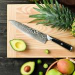 Ultra Sharp 8 Inch Japanese Damascus Chef Knife