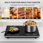 VBGK 2-Burner Induction Cooktop with Touch Control