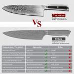 Ultra Sharp 8 Inch Japanese Damascus Chef Knife