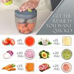 Ourokhome Portable Manual Food Processor and Chopper