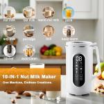 10-in-1 Nut Milk Maker for Homemade Plant Milks