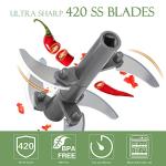 Ourokhome Portable Manual Food Processor and Chopper