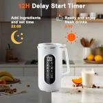 10-in-1 Nut Milk Maker for Homemade Plant Milks