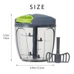 Ourokhome Portable Manual Food Processor and Chopper