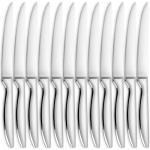 SuperCook 12-Piece Stainless Steel Steak Knives Set