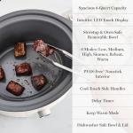 8QT Linen Nonstick Frying Pan