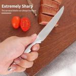 SuperCook 12-Piece Stainless Steel Steak Knives Set