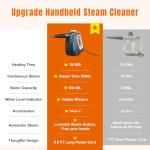 Handheld Steam Cleaner with 14 Accessories