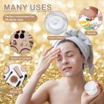 4-Pack Clear Leak-Proof Plastic Storage Jars