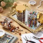 4-Pack Clear Leak-Proof Plastic Storage Jars