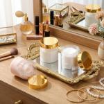 4-Pack Clear Leak-Proof Plastic Storage Jars