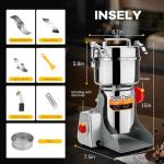 800G High-Speed Electric Grain & Spice Grinder