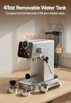 Arecovas Touchscreen Espresso Machine with Milk Frother
