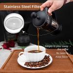 RAINBEAN French Press Coffee Maker, 3 Cup