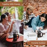 RAINBEAN French Press Coffee Maker, 3 Cup