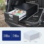 Portable 33 Quart Drawer Fridge with APP Control