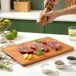 Zarler 3-Piece Bamboo Cutting Board Set