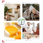 Ourokhome Hand Pull Food Processor and Chopper