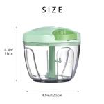 Ourokhome Hand Pull Food Processor and Chopper
