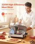 VEVOR 12" Electric Meat Slicer with Sharpener
