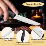 Stainless Steel Steak Knives Set of 4