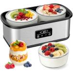 Cewajbaa Adjustable Yogurt Maker with Auto Shut-Off