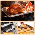 Stainless Steel Baking Sheet Set of 4