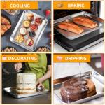 Stainless Steel Baking Sheet Set of 4